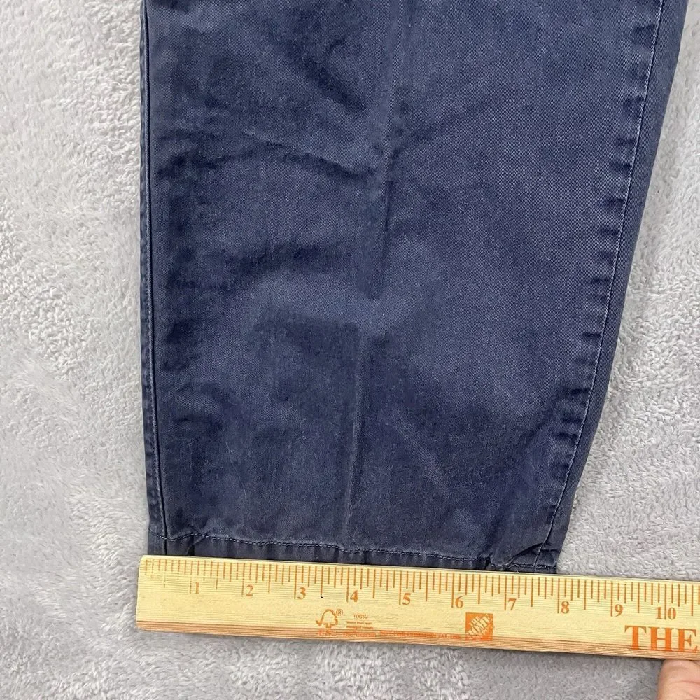 Banana Republic Straight‎ Fit Pants Men's 33x30 Chino Blue Preppy